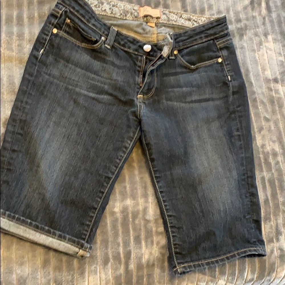 Paige Bermuda shorts 28